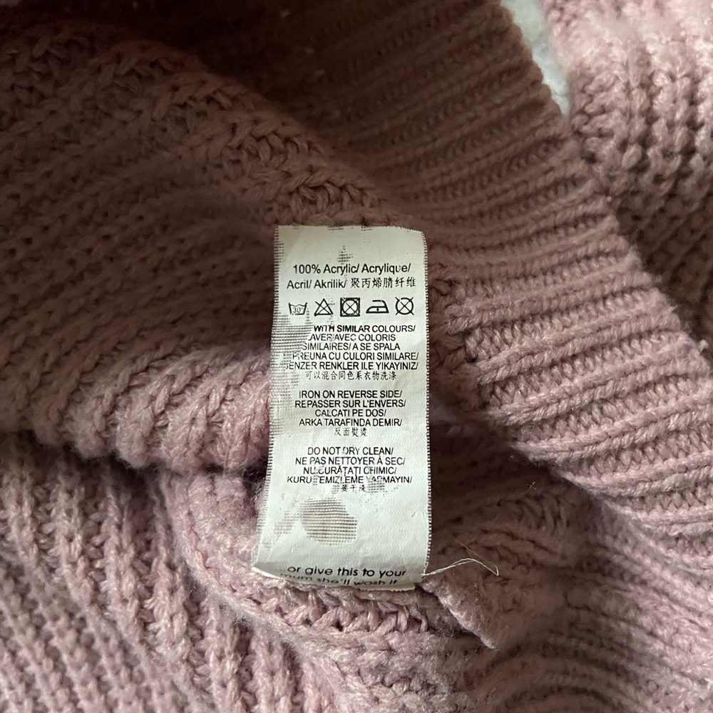 Missguided mauve off the shoulder sweater, size s/m, good condition - Picture 9 of 10